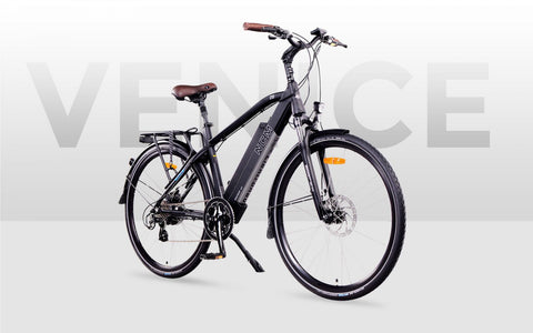 NCM Venice Plus Trekking City Electric Bike 250W, 16Ah 768Wh Battery Black 28