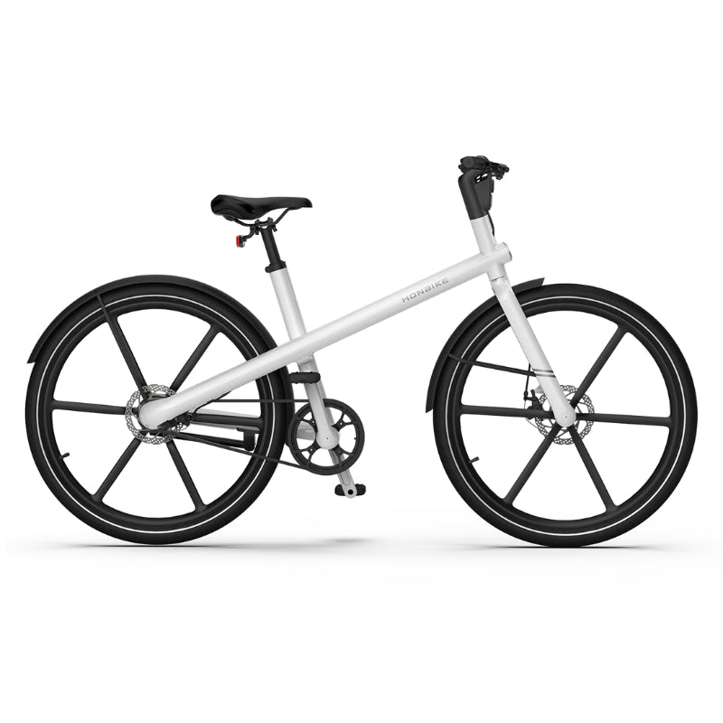 Honbike Uni4 Electric Bike in Colour White Right Side View