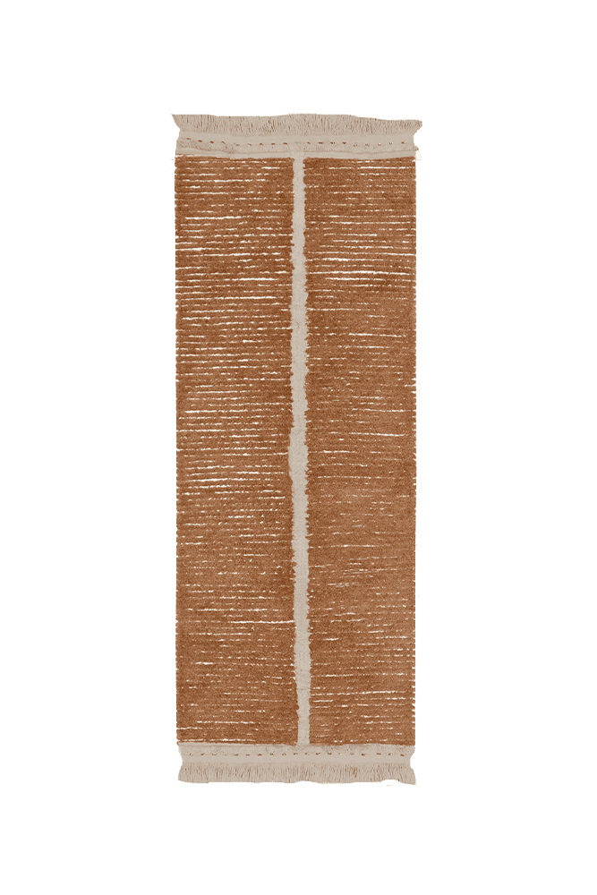 Product image for REVERSIBLE WASHABLE RUG RUNNER DUETTO TOFFEE
