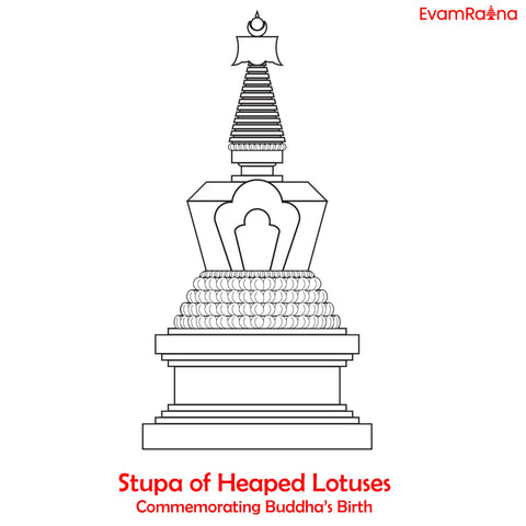 Lotus Heaped Stupa