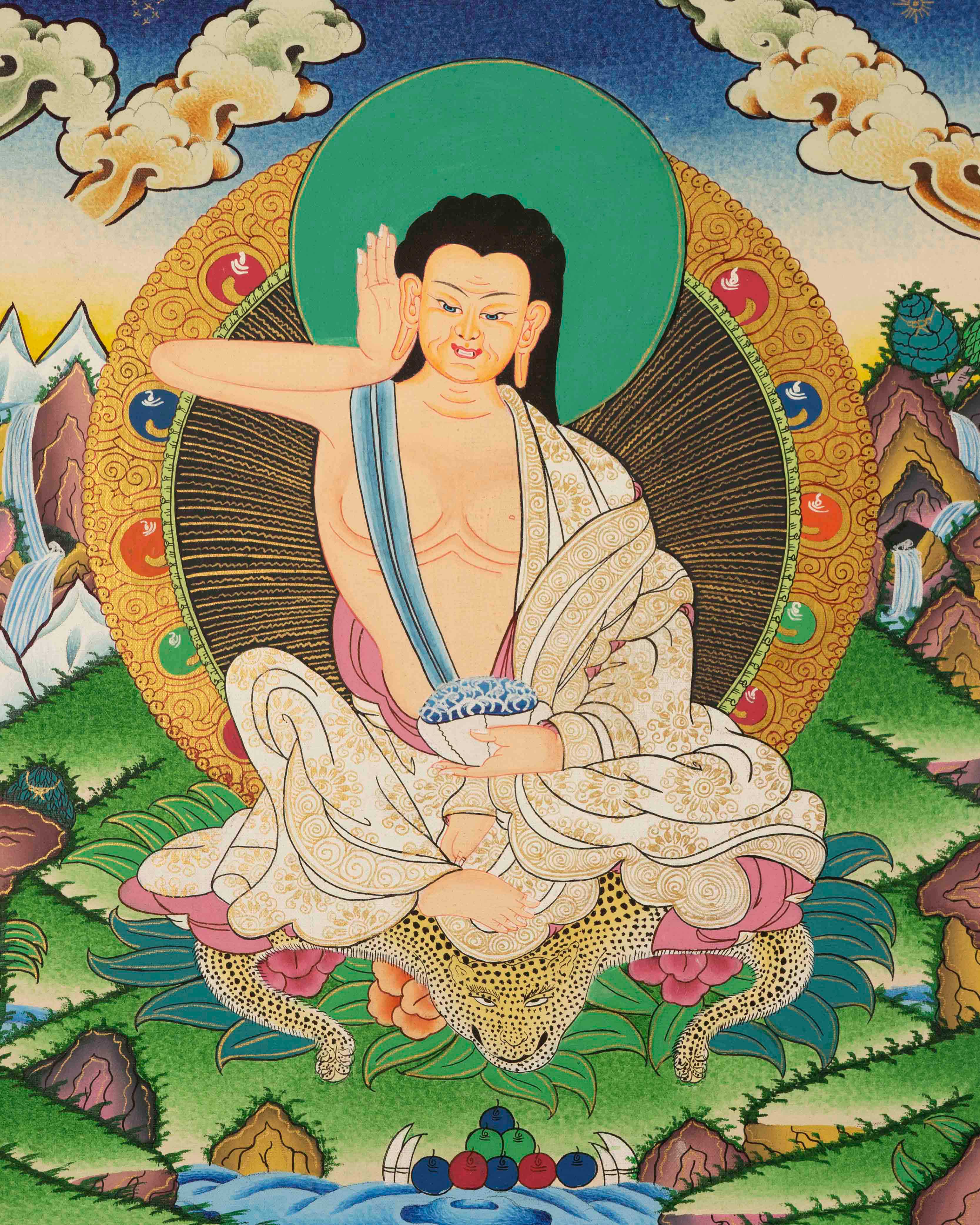 traditional-tibetan-thangka-of-jetsun-milarepa