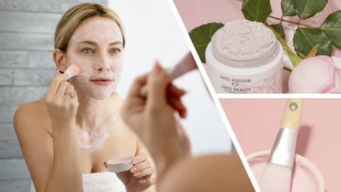 Kate Hudson Revitalizing Acacia + Rose Powder Mask Lifestyle Image