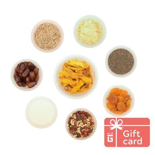 GIFT CARD - Seeds & Dried fruits