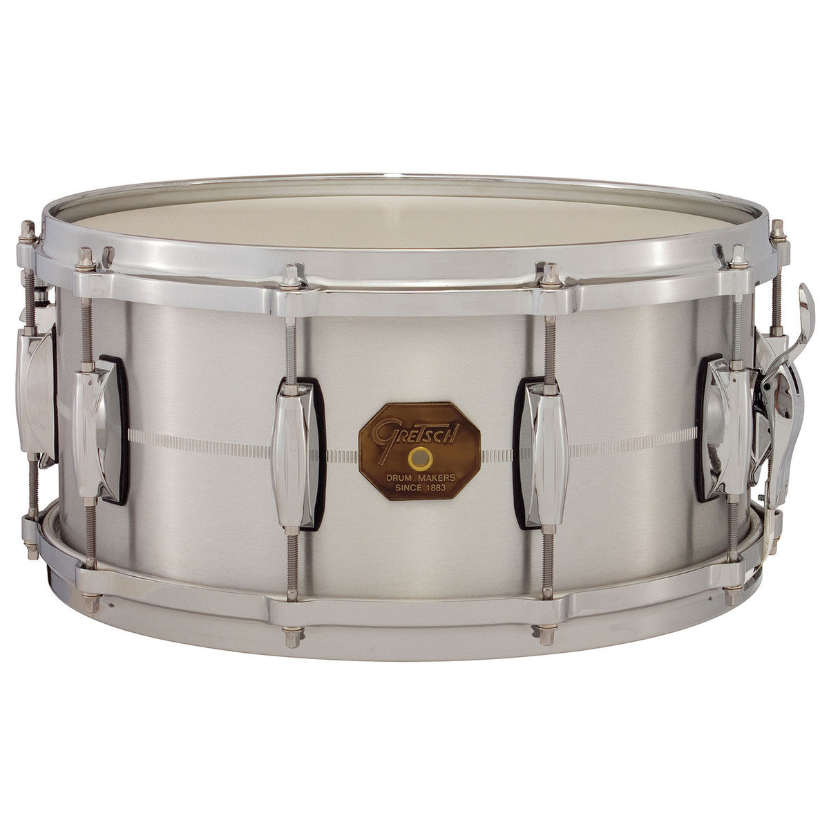 人気商品！】 Gretsch BS0414HSS 14x4 Hammered Stainless Steel Snare