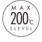 MAX 200℃ FREE LEVEL