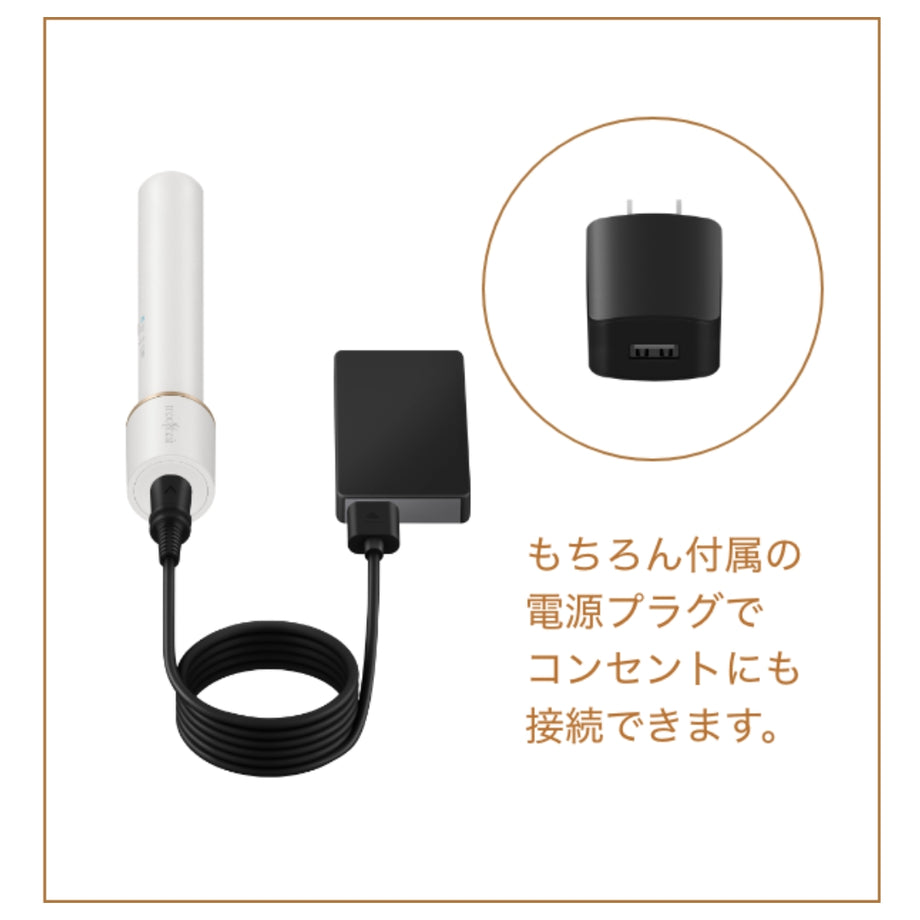 魅力の ヘアアイロン 携帯用 ミニ microUSBケーブル<br>モッズヘア スタイリッシュ モバイルヘアアイロン 単品 MHS-1342  <br>mod's hair STYLISH MOBILE HAIR IRON<br><br>海外対応 モバイルバッテリー 電源プラグ 車 韓国  送料無料