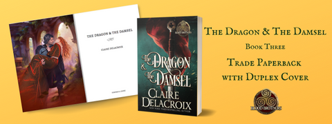 The Dragon & the Damsel Special Edition trade paperback with duplexed cover