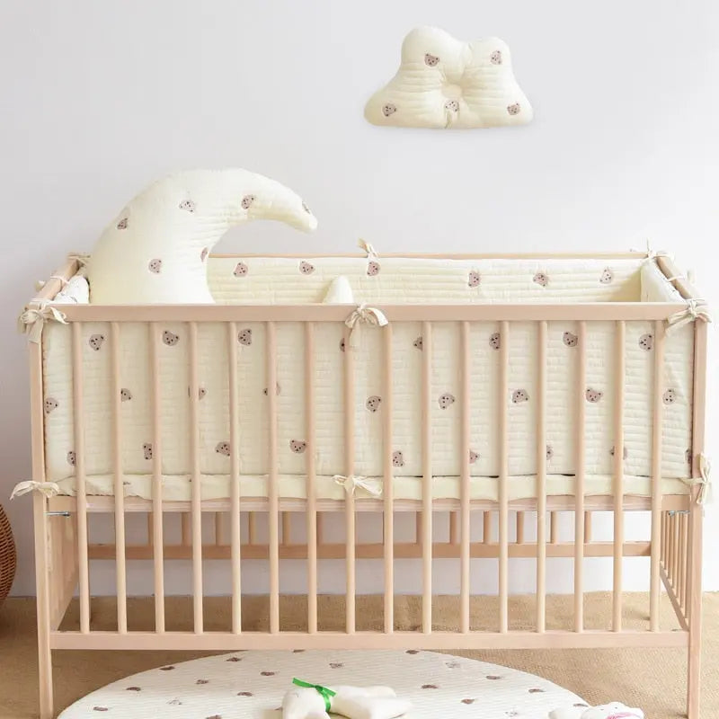 WeeBubs Baby Crib Bumper and Bedding Set - Baby Protection – TheToddly