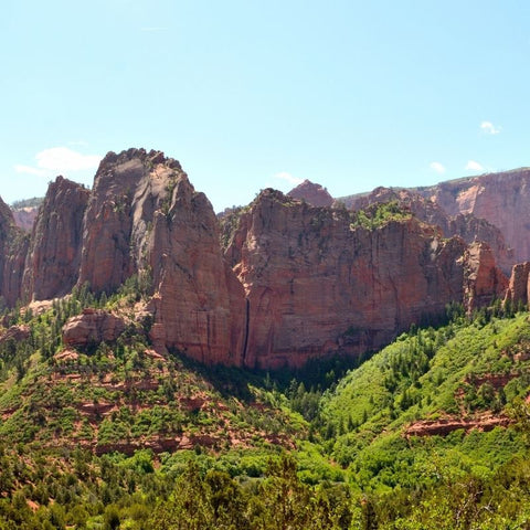 Le-parc-national-de-Zion-États-Unis