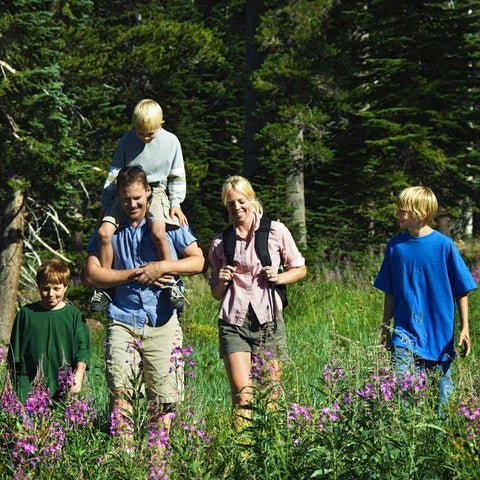 Randonnée-famille-nature