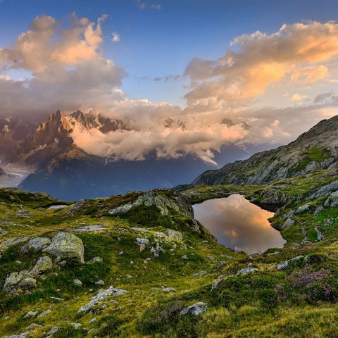 lac-blanc-chamonix - lac-cheserys