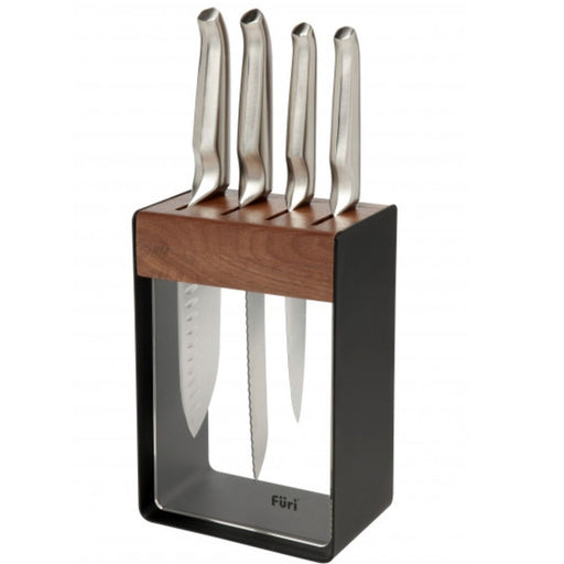 Furi Pro Magnetic Hexagonal Knife Block Set 7 Piece