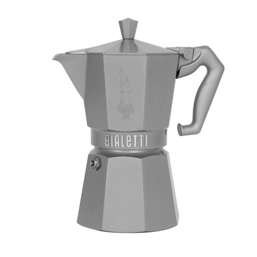 Bialetti Silver Moon Exclusive Six-Cup Stainless-Steel Coffee Maker