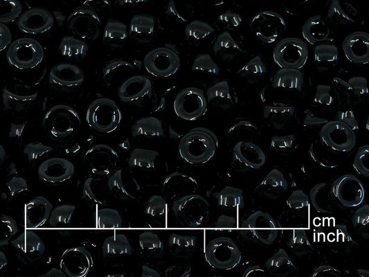 OUTLET 250g Pony Beads, 9 mm, Black (111-49017-09x09-23980) –