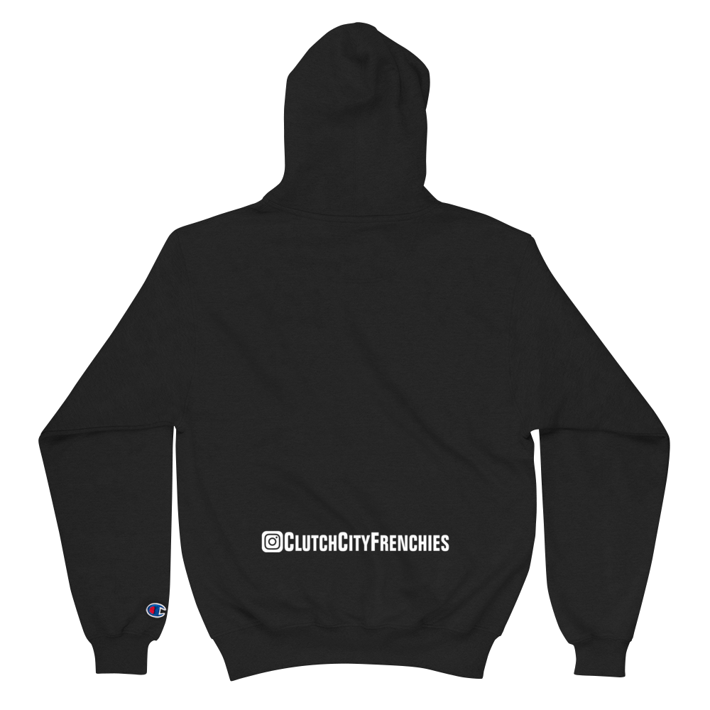 champion black hoodie blank