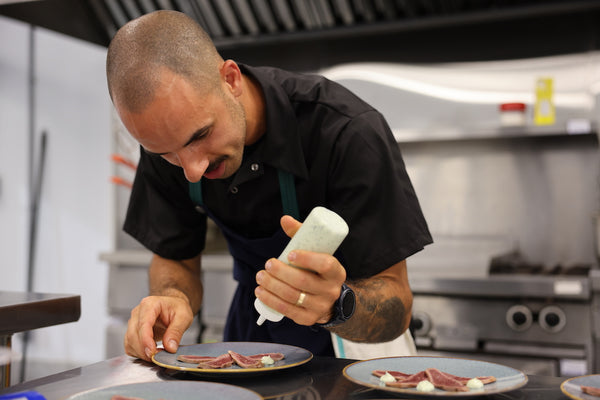 Jonatan Melki, chef d'Au Gîte des Oies