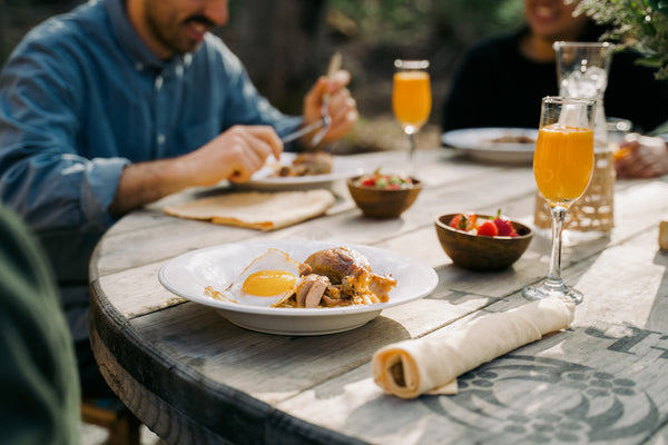 Brunch «doux matin d'été» disponible Au Gîte des Oies