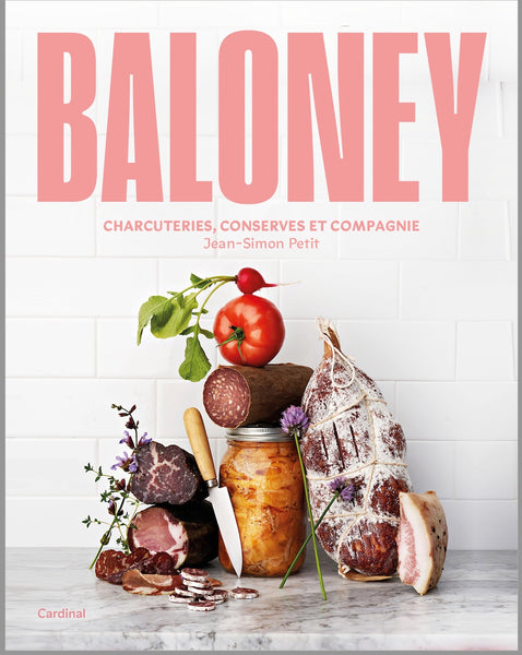 Cover of the Baloney recipe book by Jean-Simon Petit