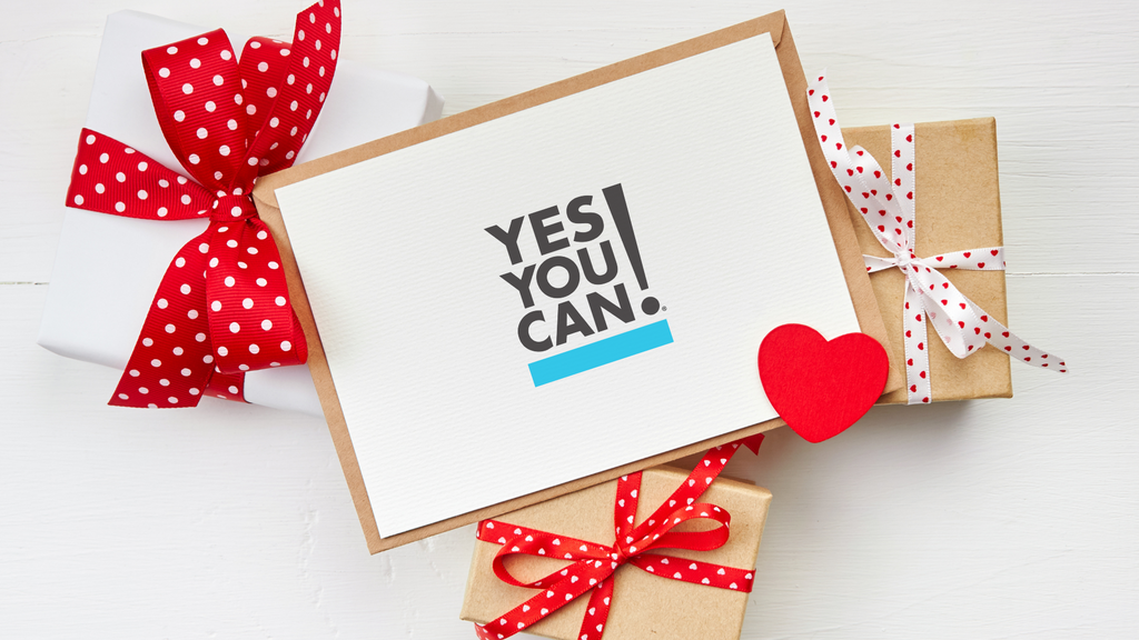 The best way to show our interest in those we love is to support their life projects. This February 14th give Yes You Can! products as a gift and show your support to your partner.