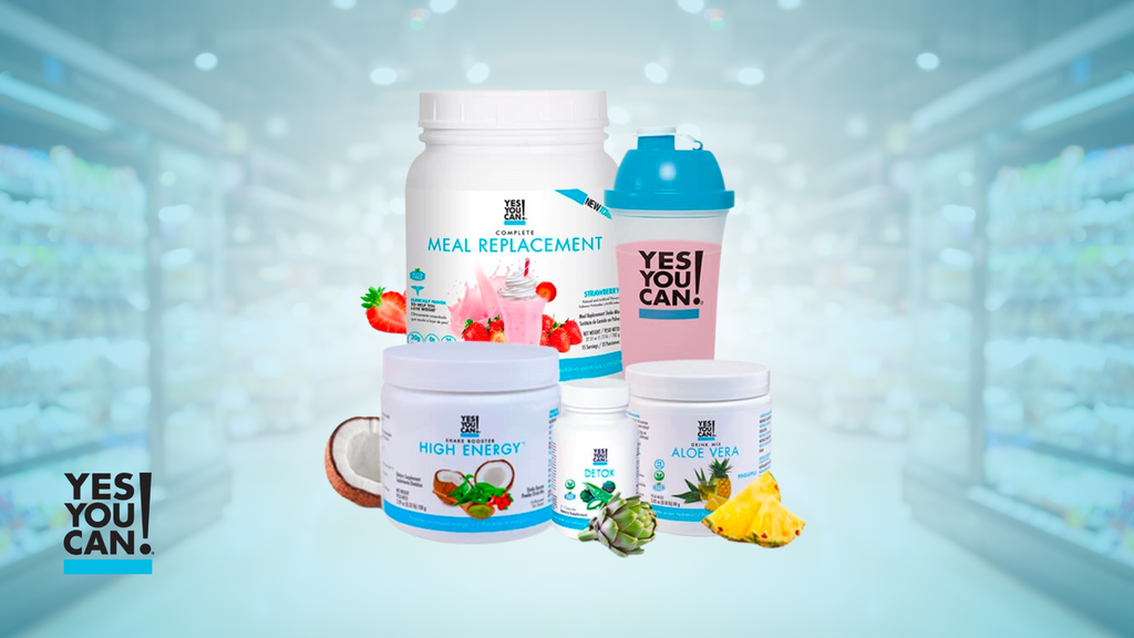 Variety of Yes You Can! products and where you can buy them.