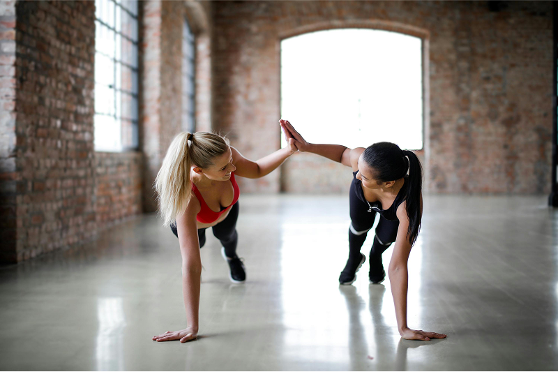 women doing exercises