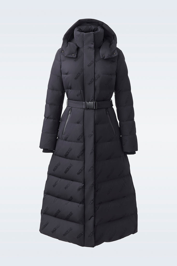  Women Long Puffer Jacket Maxi Down Parka Quilted Padded Coat  Winter Snow Jacket with Removable Faux Fur Trim : Clothing, Shoes & Jewelry