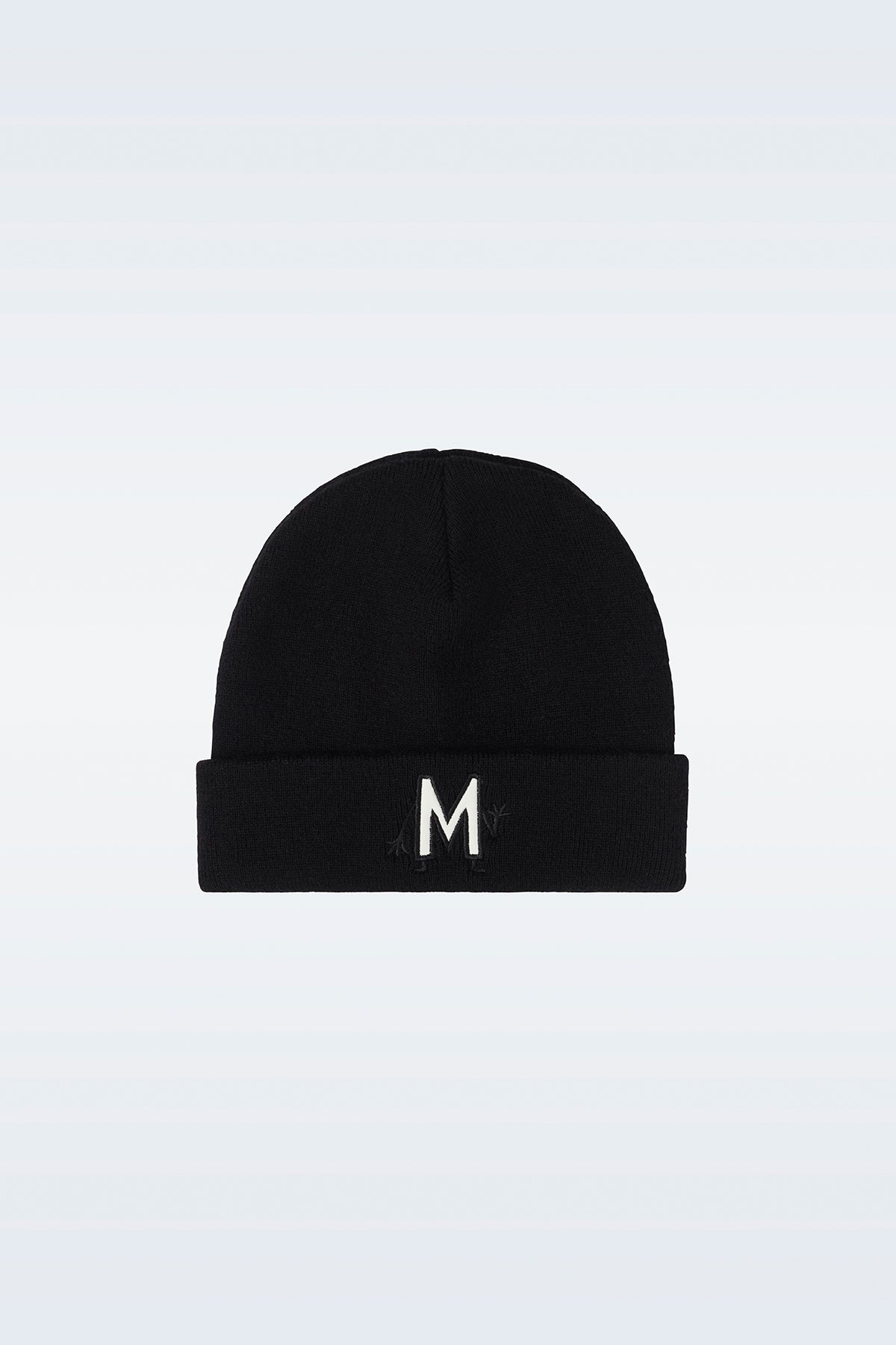 Kiko, Unisex Knit merino blend monogram hat