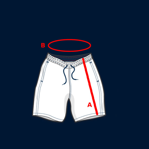 4iCe® Elite Boxing embroidered shorts size guide