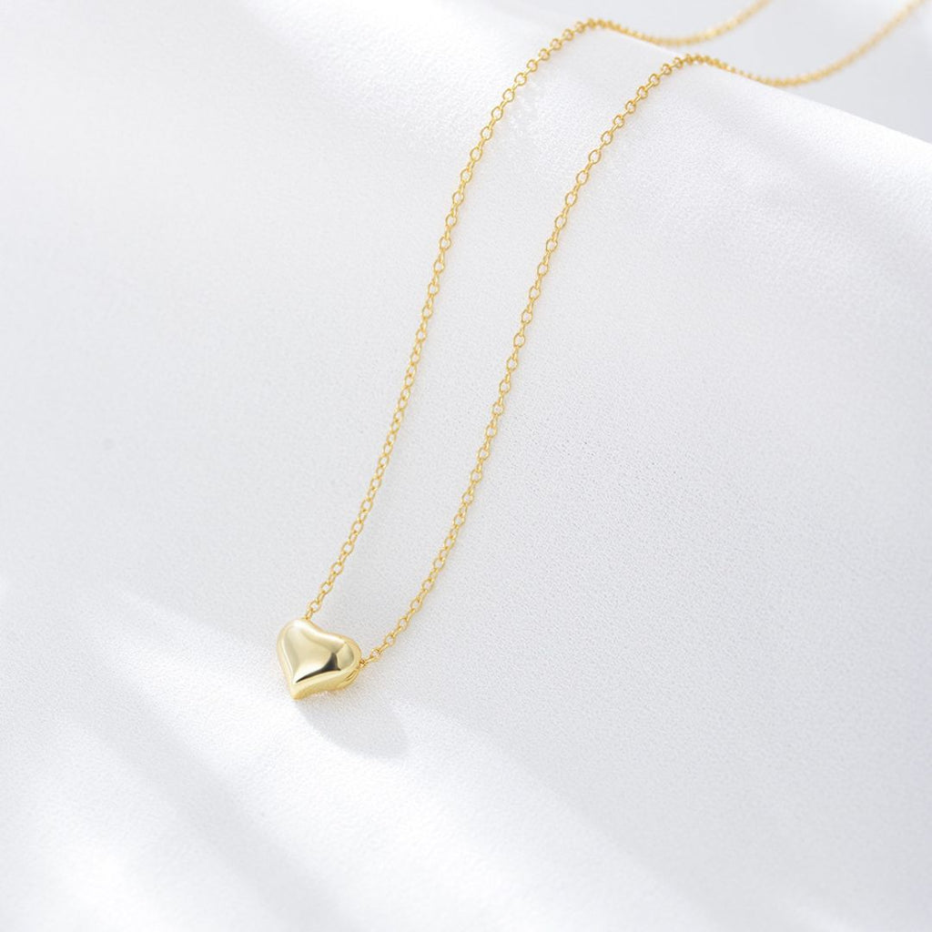 Lovi Heart Necklace In S925 With Gold Plating Rozy Jewellery