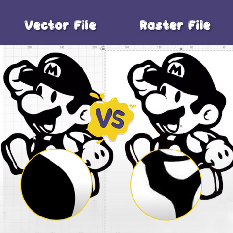 Vector Files v.s. Raster Files
