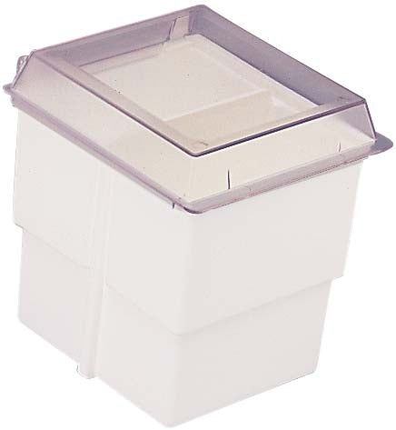 White Storage Bin Lid - American Dental Accessories, Inc.