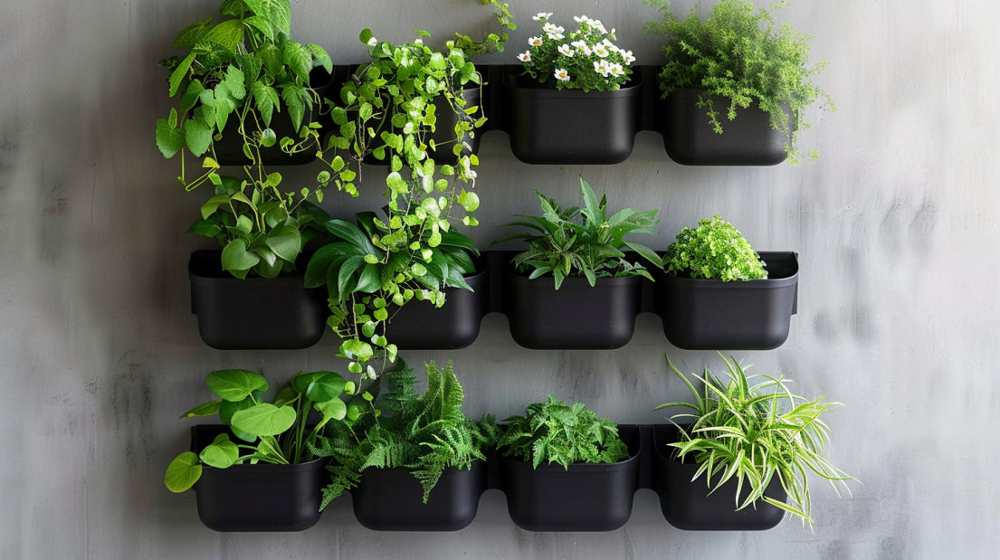 wall-mounted planters