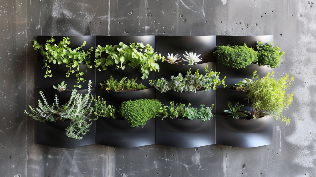 wall-mounted planters