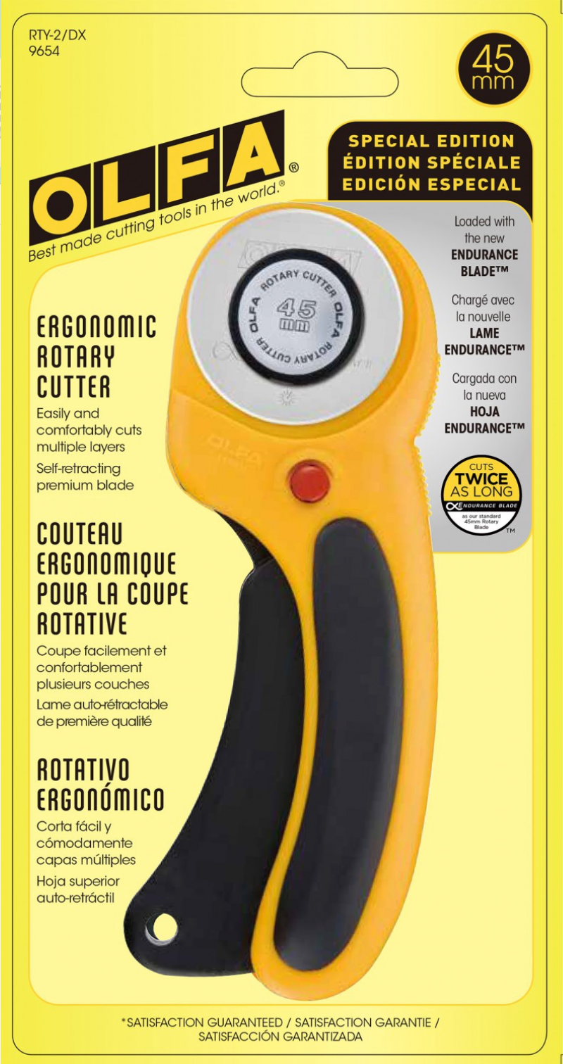 45mm Ergonomic Rotary Cutter | Olfa