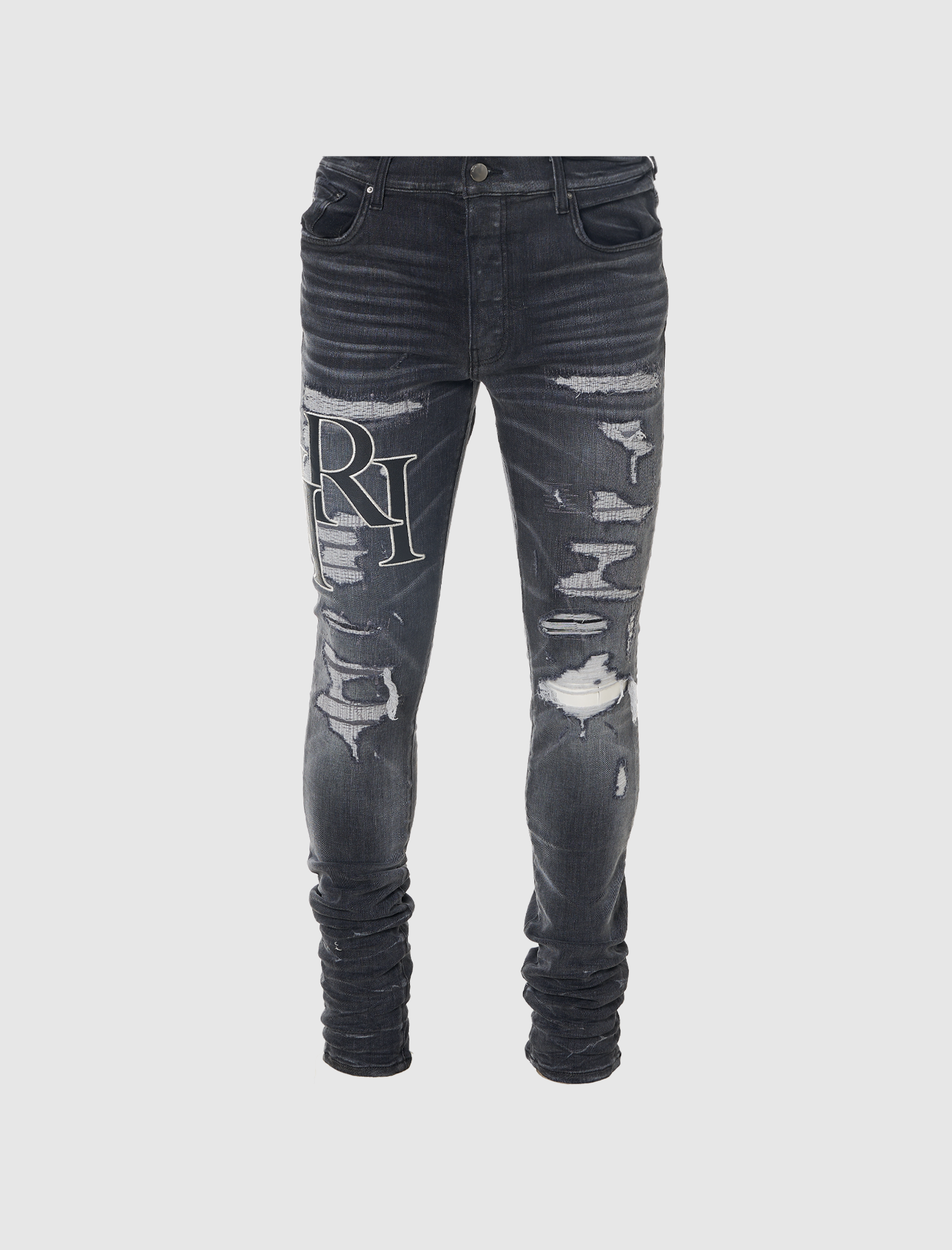 AMIRI STAGGERED LOGO JEAN – A Ma Maniere