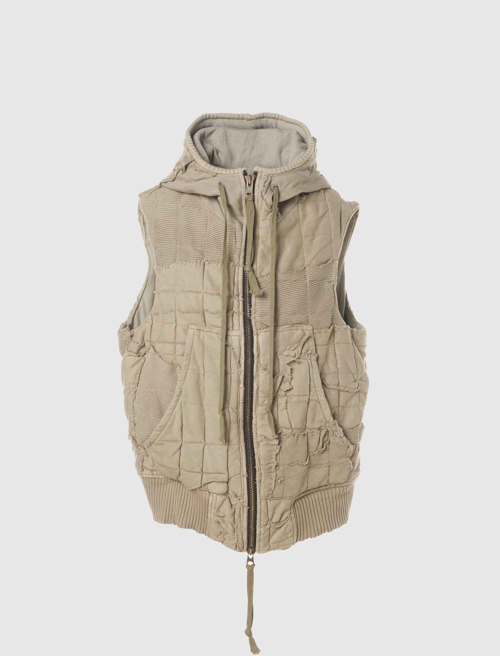 GREG LAUREN ARMY STITCHWORK VEST – A Ma Maniere