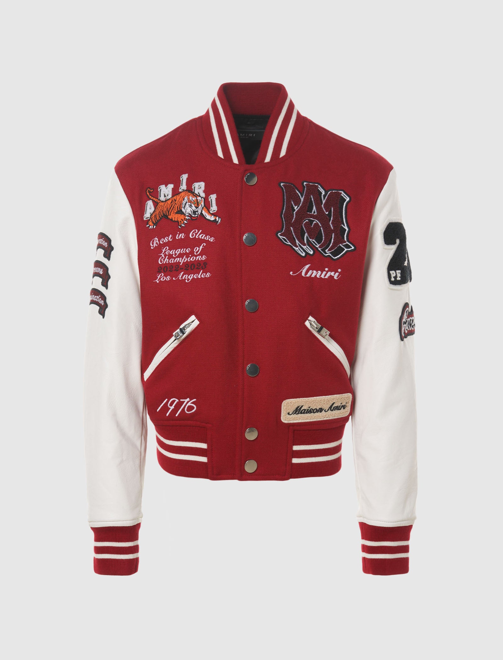 AMIRI KIDS VINTAGE VARSITY BOMBER JACKET – A Ma Maniere