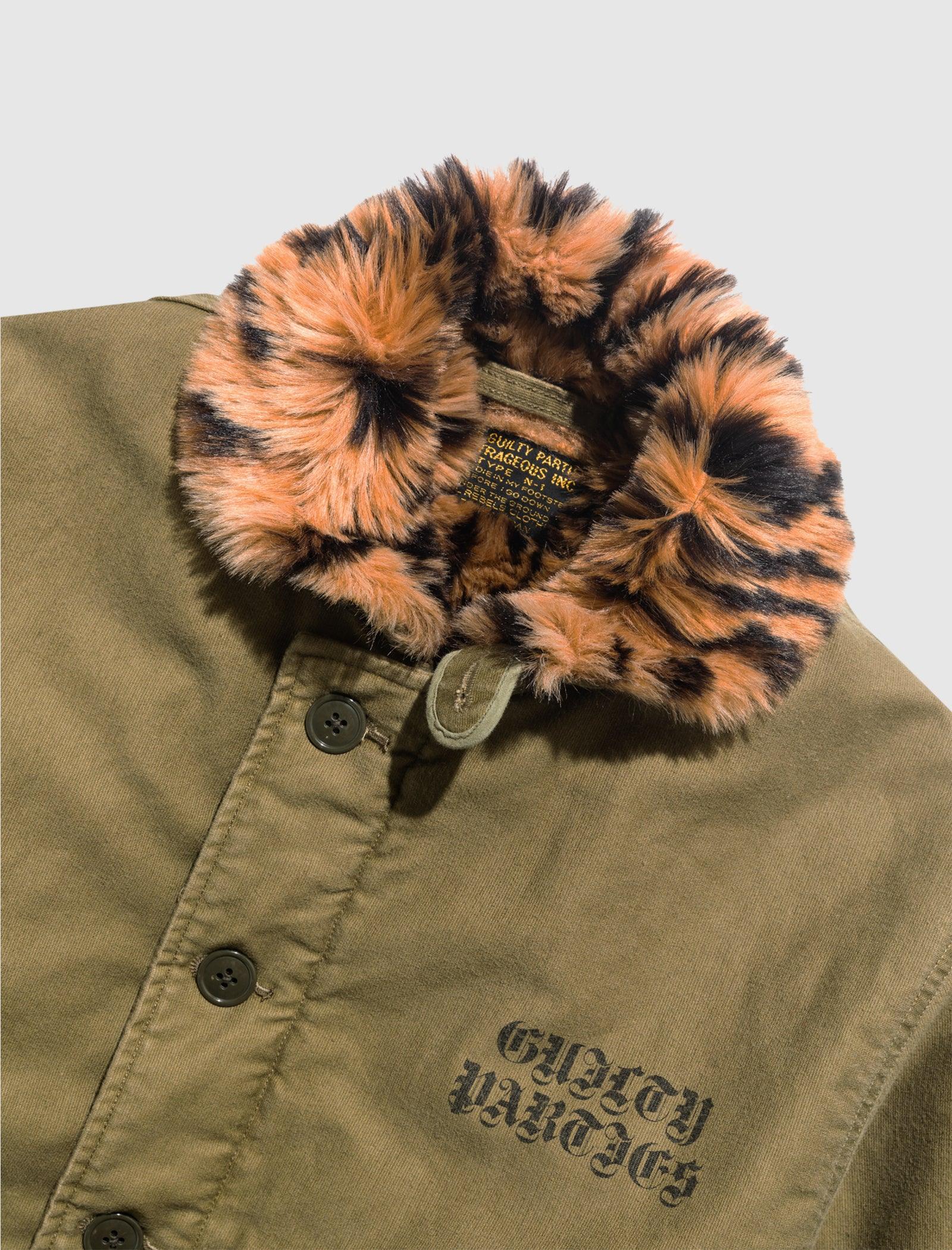 即納大特価】 wacko WACKO maria MARIA 22FW N-1 DECK JACKET KHAKI