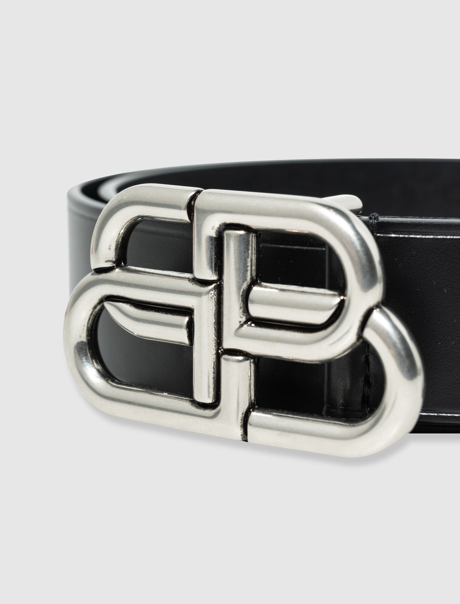 BALENCIAGA BB large belt バレンシアガ ラージベルト 黒 - 通販 - csa