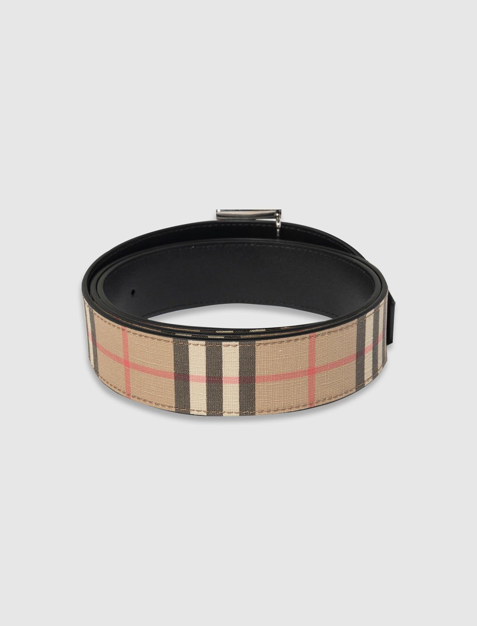 VINTAGE CHECK BELT