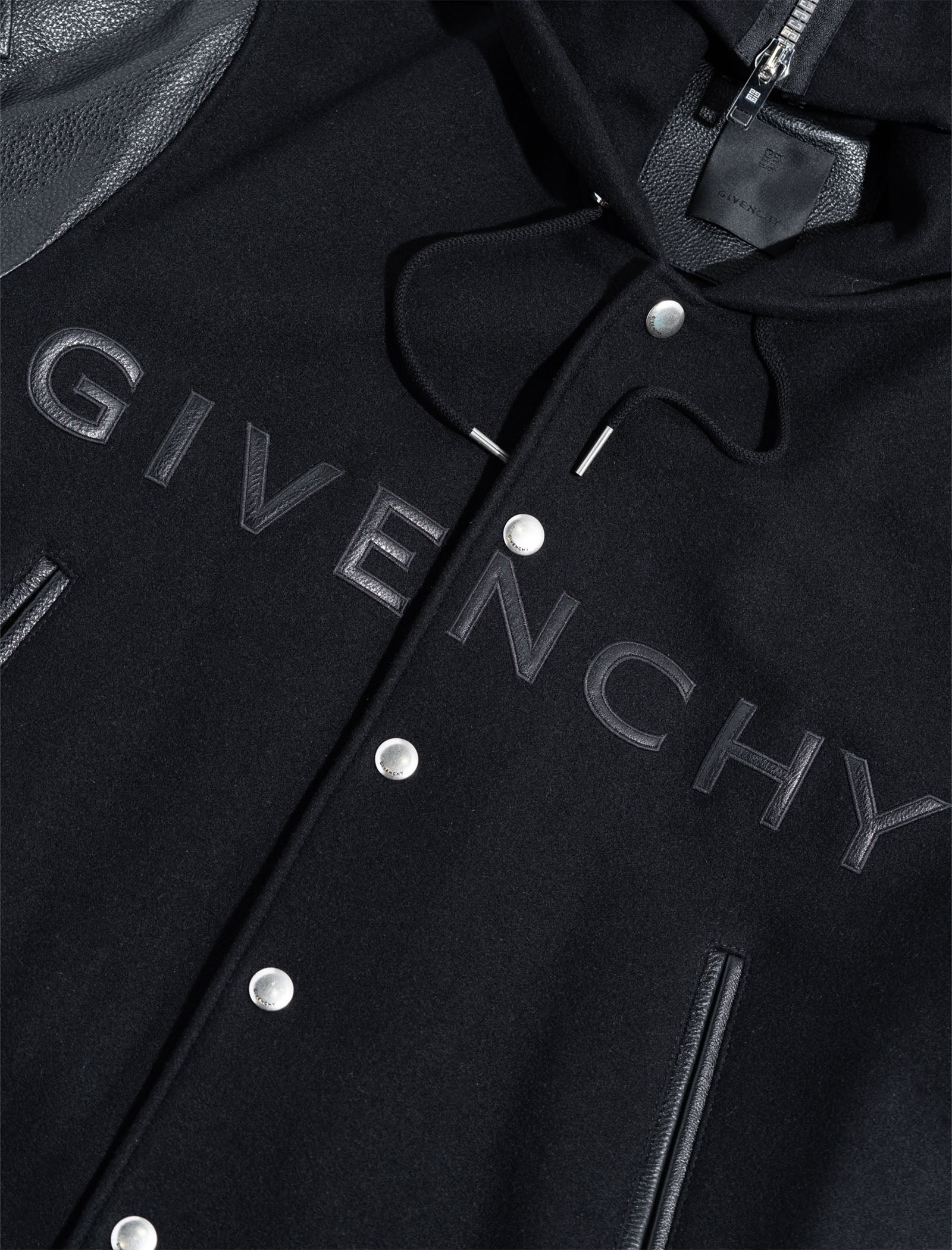 GIVENCHY HOODED VARSITY JACKET – A Ma Maniere