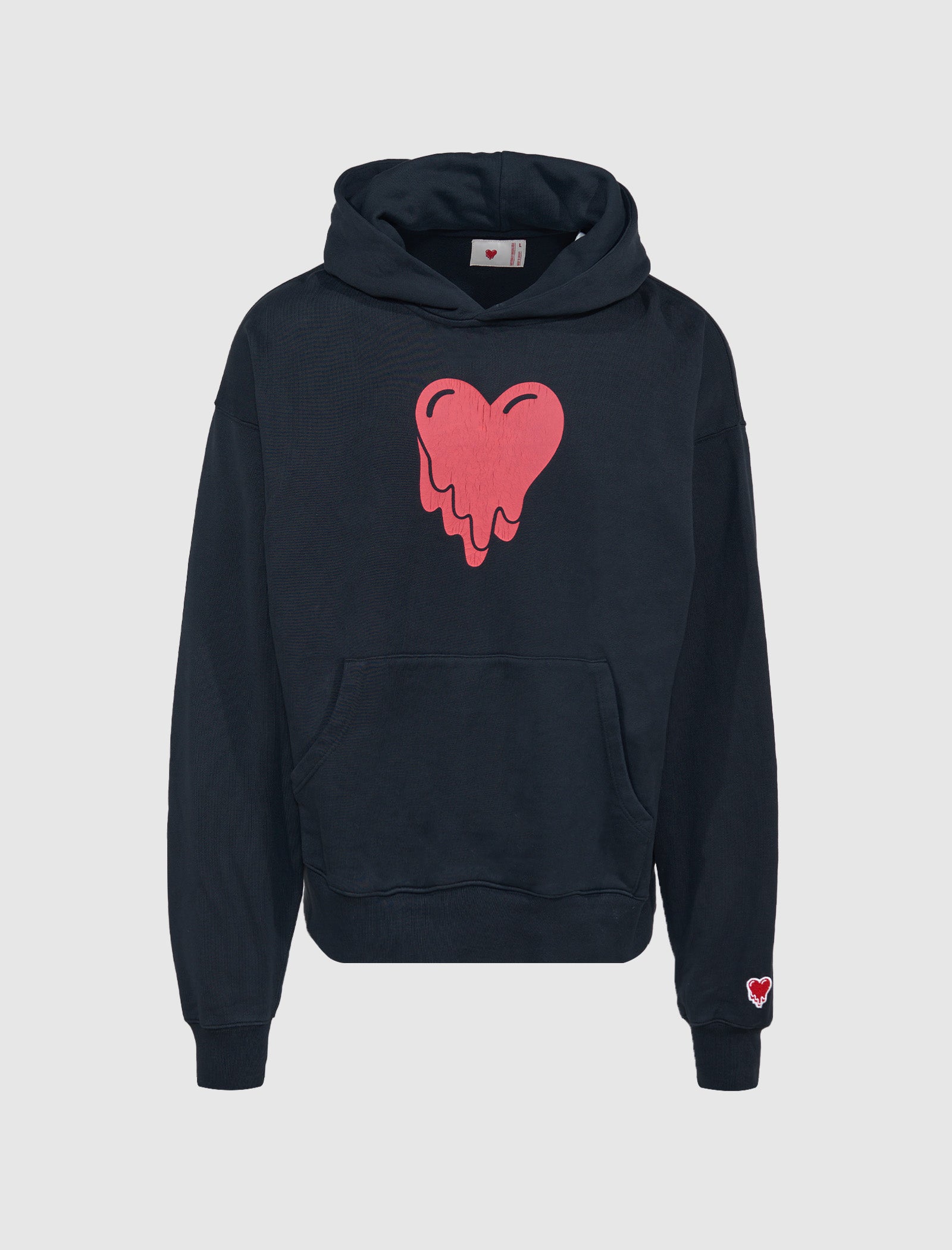 EMOTIONALLY UNAVAILABLE HEART LOGO HOODIE – A Ma Maniere