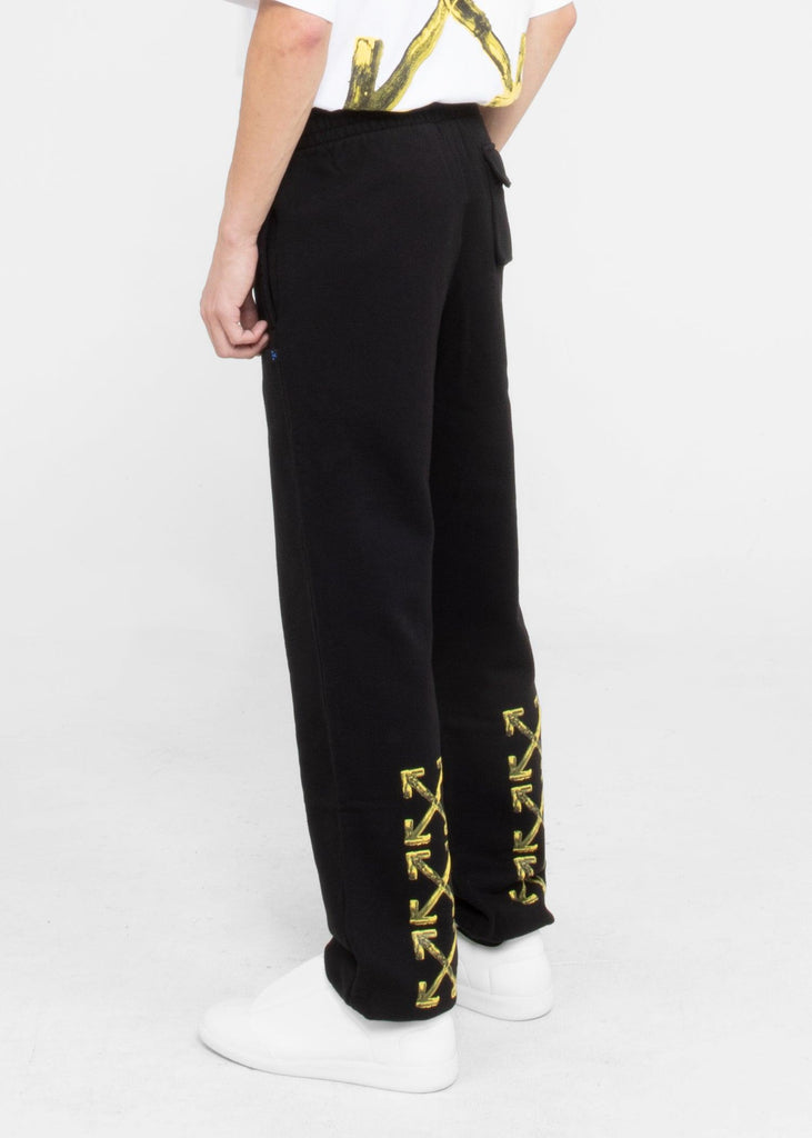 OFF-WHITE: ARROW SLIM SWEATPANT [BLACK] – A Ma Maniere