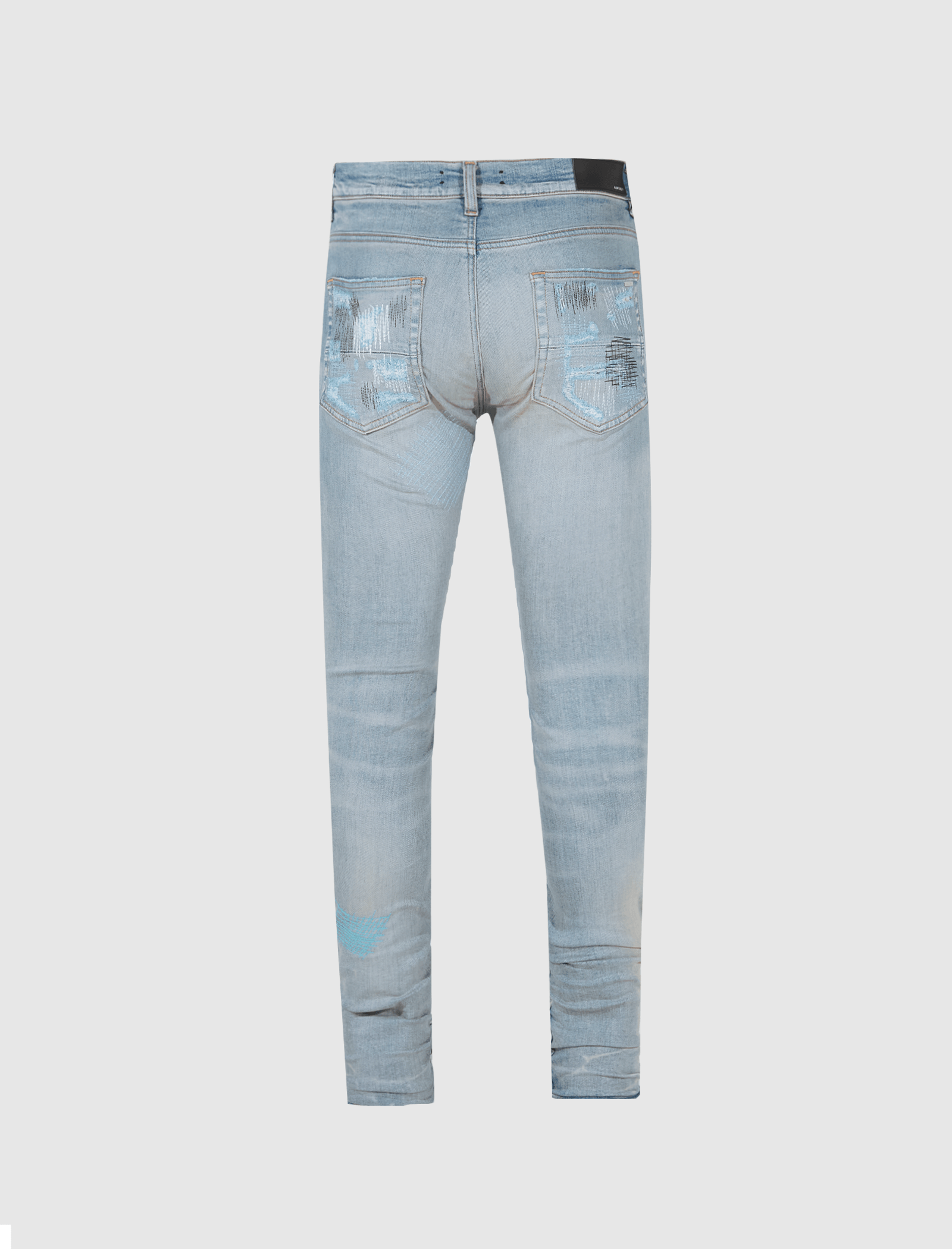 AMIRI ALL OVER REPAIR DENIM – A Ma Maniere