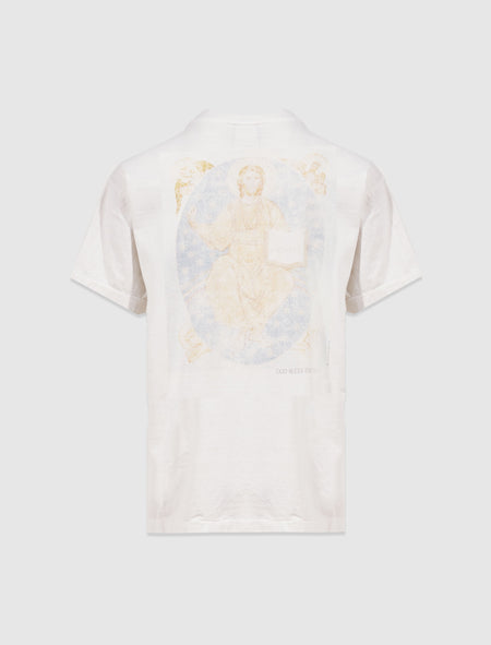 saint michael SS TEE / HOLY MOTHER / WHT | arrozgelvez.com