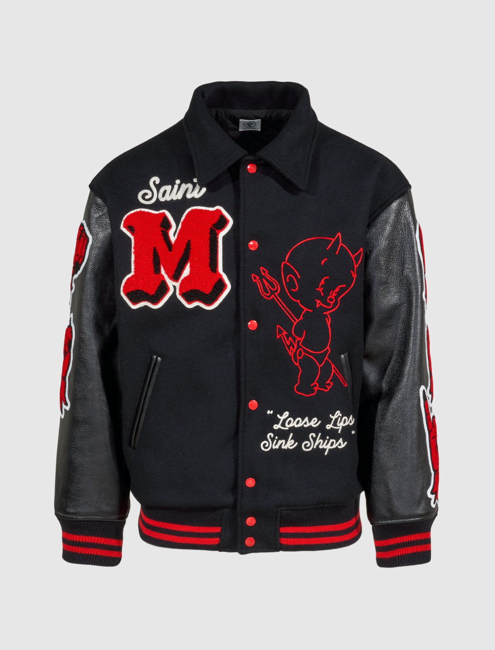 Varsity Jacket (Green) - Saint Michael - XL