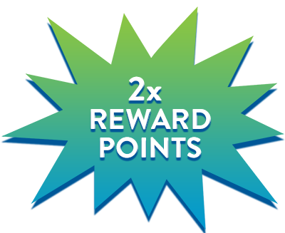 2X Rewards Points