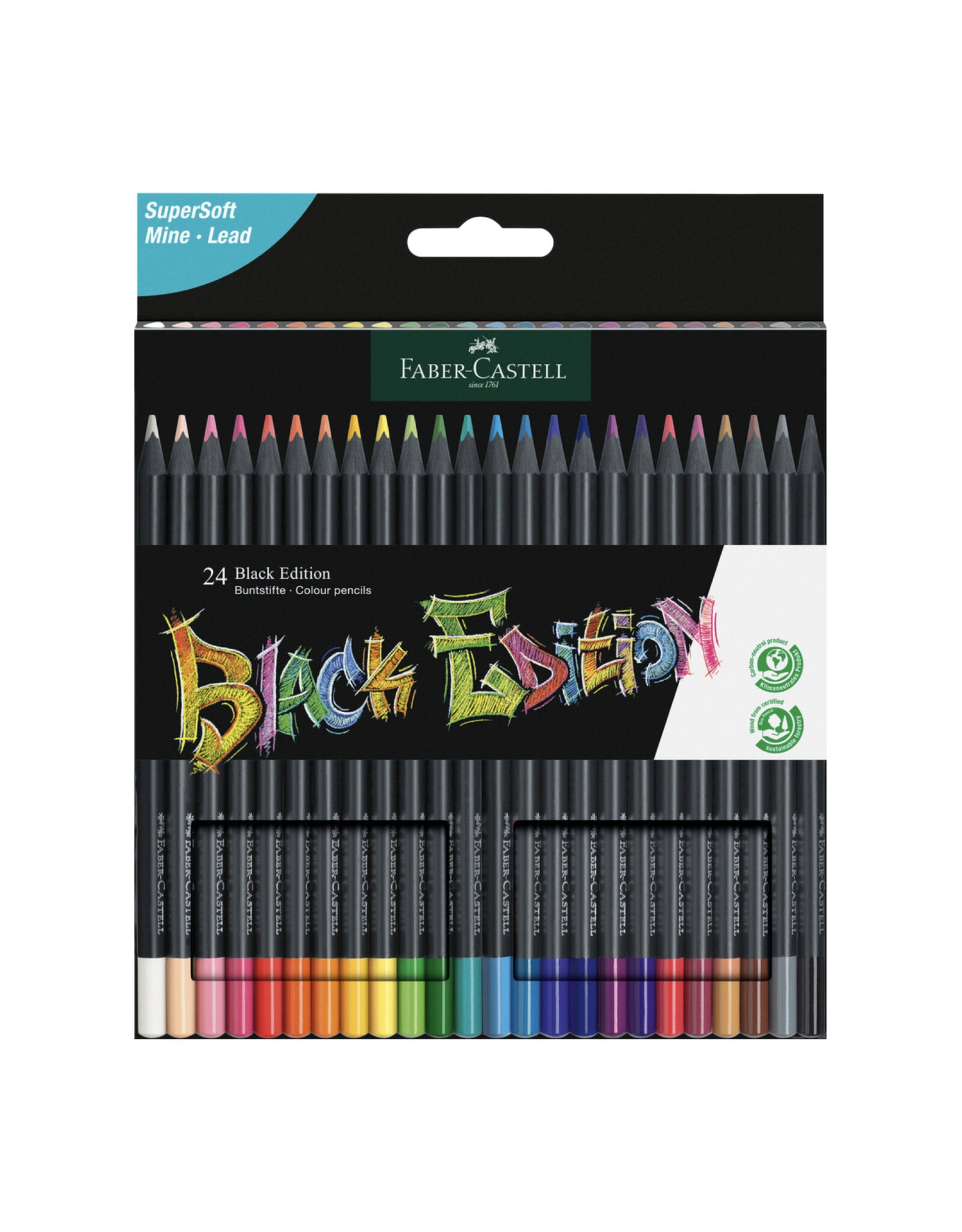 Faber-Castell Black Edition 36 Color Pencil Set – Guiry's