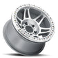 Method Race Wheel 106 Machined Beadlock 17x9 Wheel w/ 3.5" Backspacing 2007-2023 Gladiator/Wrangler