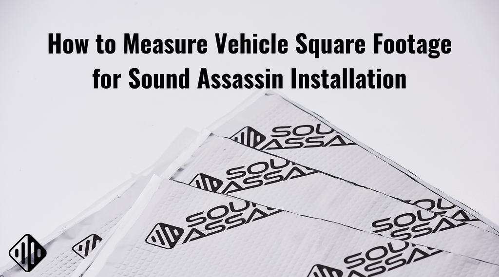 How to measure for Sound Assassin sound damping mats